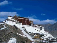 西藏拉萨布达拉宫、八角街、财神殿扎基寺、藏民家访、药王山、龙王潭公园三飞五/六天